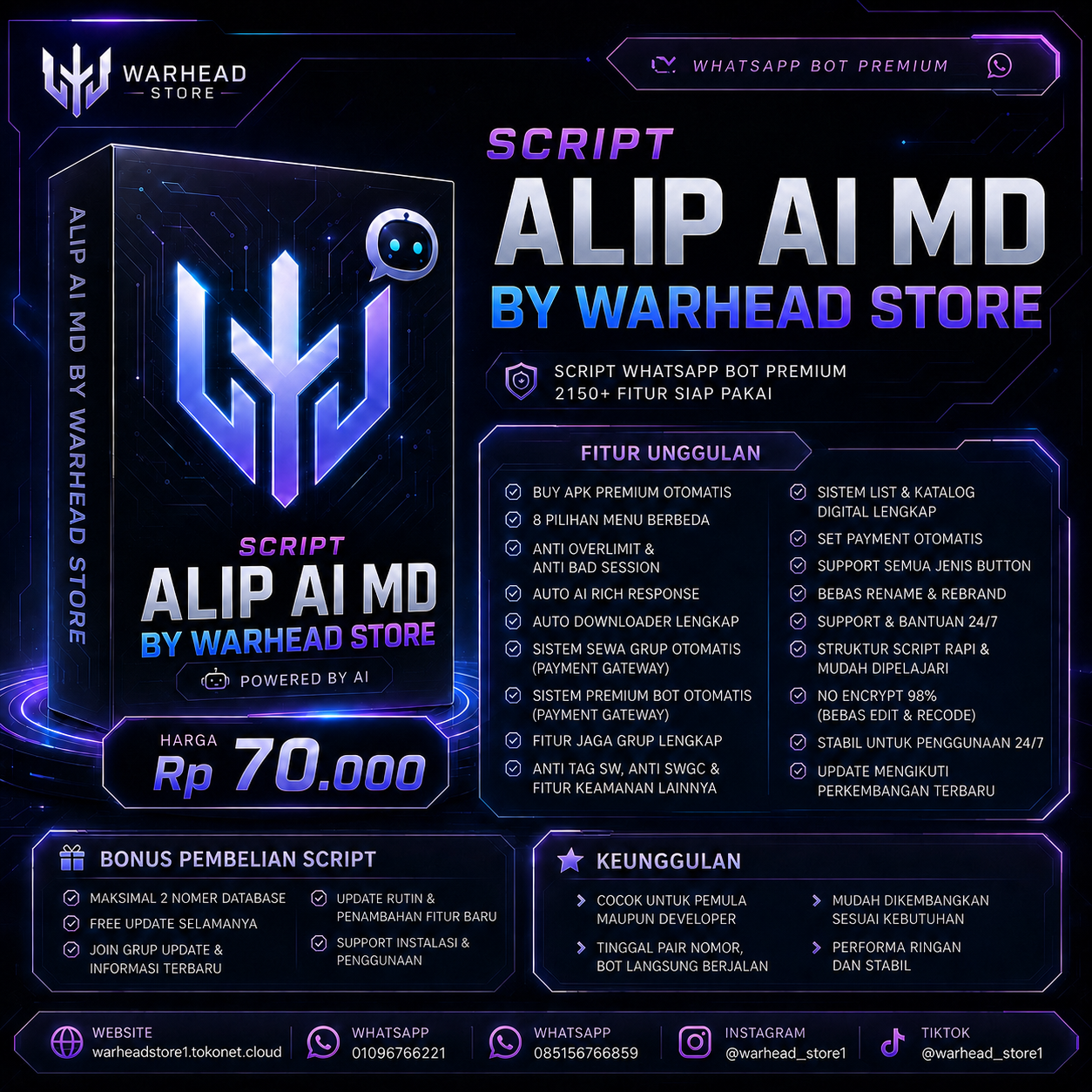 Script Alip Ai MD — WARHEAD STORE