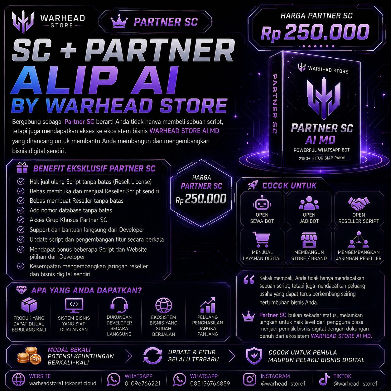 SC + Partner Alip Ai MD — WARHEAD STORE