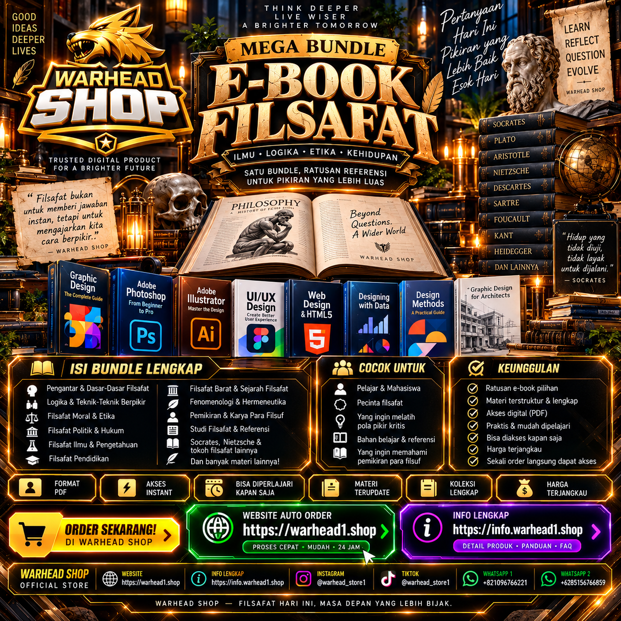 Ebook Filsafat Mega Pack [E-BUNDLE]