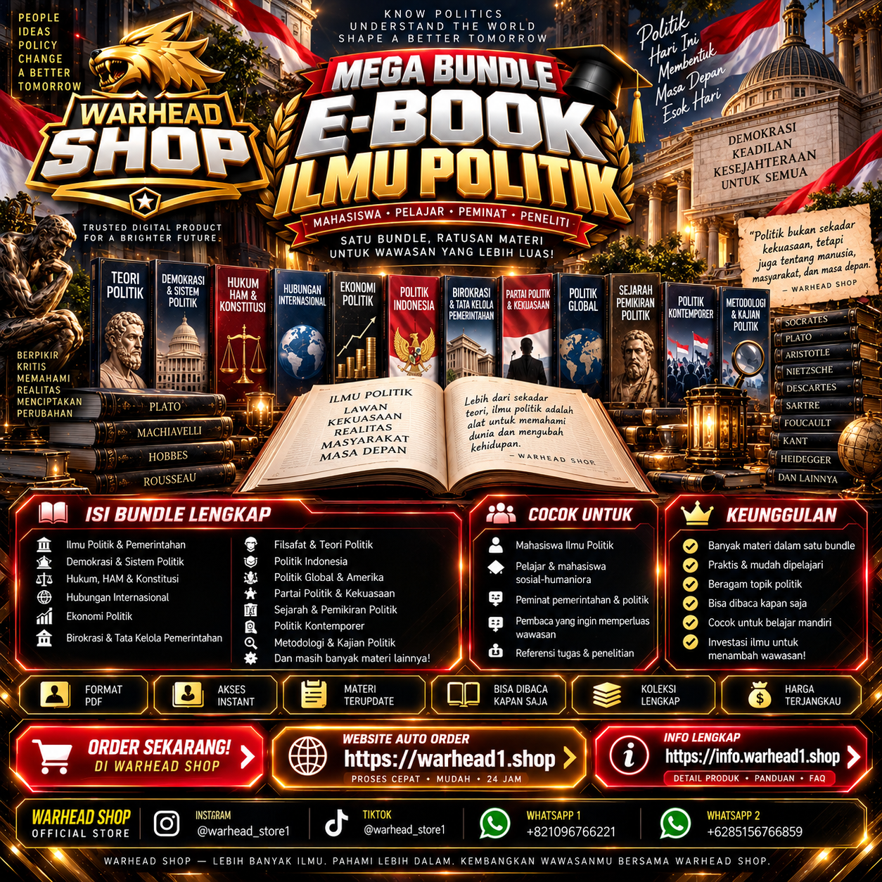 Ebook Ilmu Politik Mega Pack [E-BUNDLE]