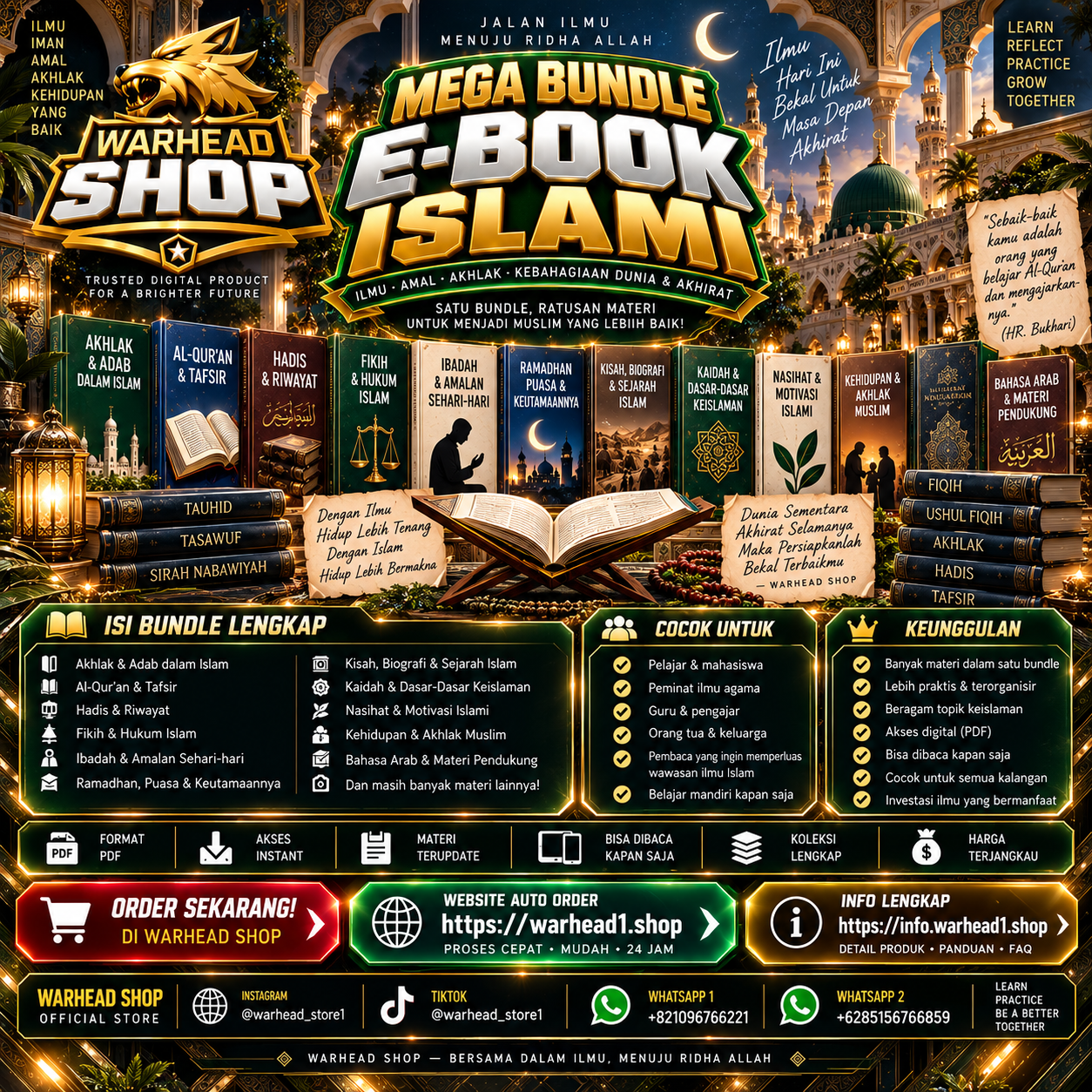 Ebook Islami - Menjadi Muslim Yang Baik Mega Pack [E-BUNDLE]