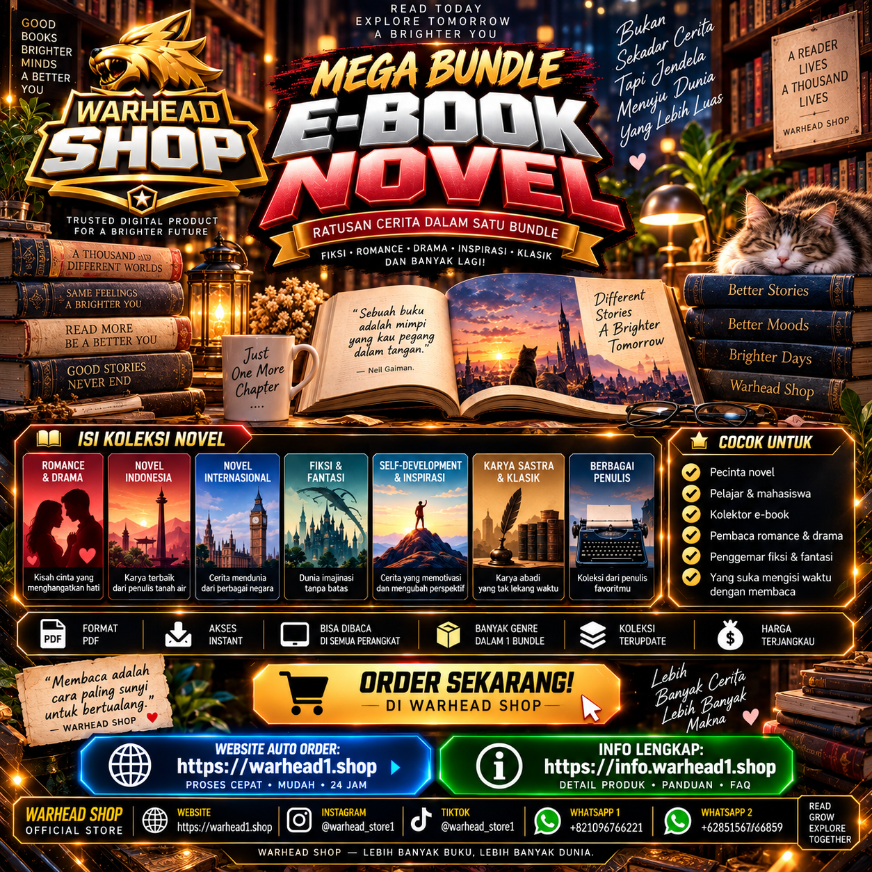 Ebook Kumpulan Novel Lengkap Mega Pack [E-BUNDLE]