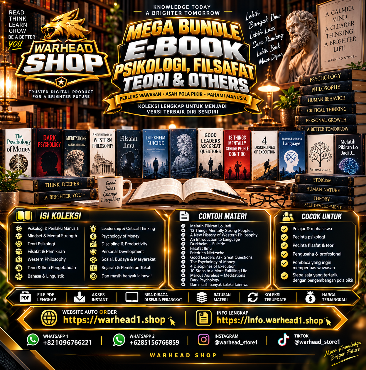 Ebook Psikologi, Filsafat, Teori & Others [E-BUNDLE]